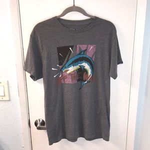 Vans off the Wall Shark T-shirt M